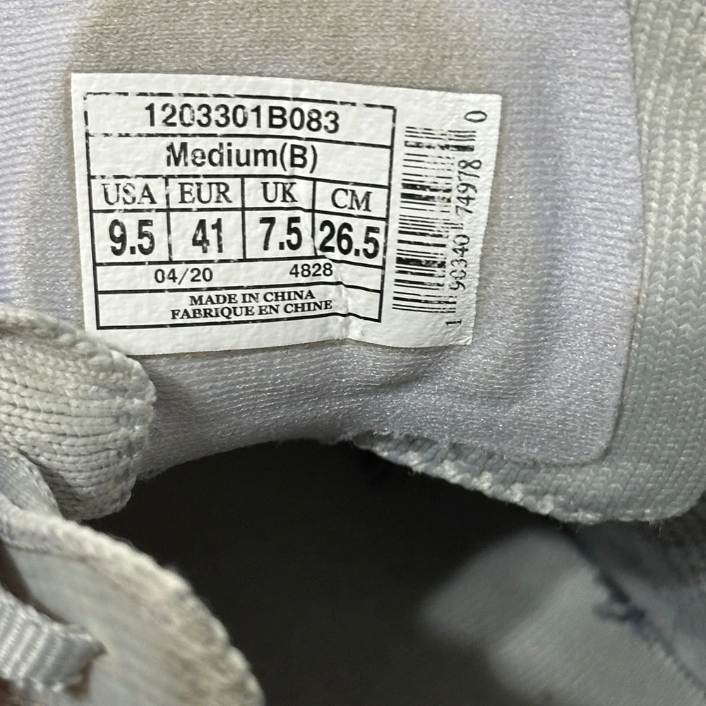 Brooks Bedlam 3 Running Shoes Womens 9.5 Grey Lavender DNA AMP GuideRails
